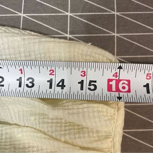 Zara Cream Polka Dot Relaxed Fit Summer Top XS/S - Picture 9 of 13